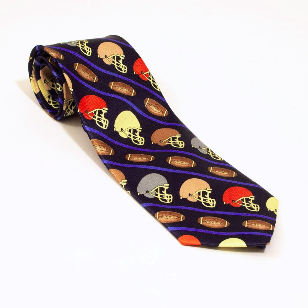EUC Uomo Venetto Men's Football Micro Fiber Tie